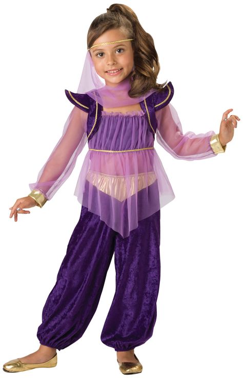 Girls Dreamy Genie Kids Costume - Mr. Costumes Genie Costume, Aladdin Costume, Fun World, Pirate Costume, Cute Costumes, Fantasy Costumes, Arabian Nights, Halloween Costumes For Girls, Belly Dancers