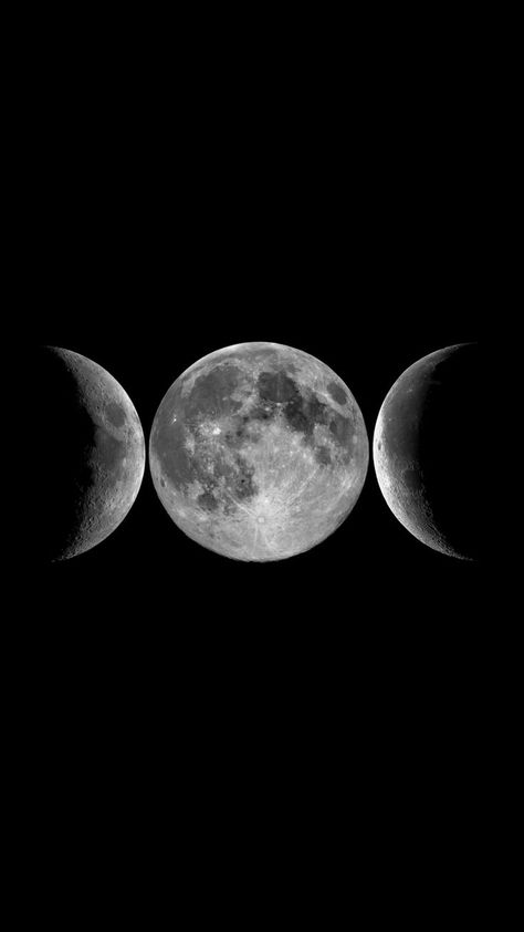 Triple Moon Wallpaper Iphone, Triple Goddess Wallpaper, Moon Witch Aesthetic Wallpaper, Triple Moon Wallpaper, Witch Aesthetic Background, Dark Witch Aesthetic Wallpaper, Wicca Wallpaper, Witch Phone Wallpaper, Goddess Wallpaper