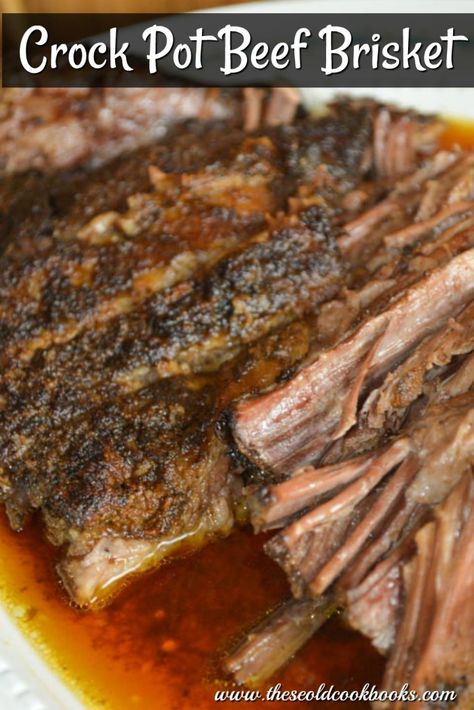 Beef Brisket In Crockpot, Cooking Brisket In Crock Pot, How To Cook Brisket In Crock Pot, Slow Cooker Beef Brisket Recipes, How To Cook Beef Brisket, Crockpot Brisket Recipes, Brisket In Crock Pot, Beef Brisket Recipes Crockpot, Crockpot Beef Brisket