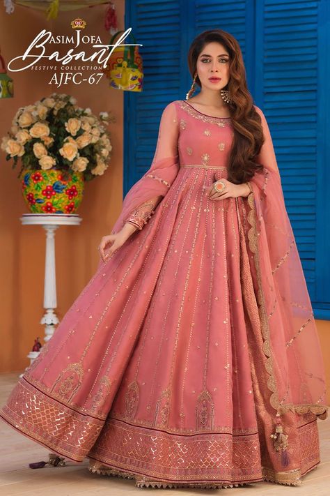 Long Frock Designs For Women, Pakistani Maxi Dresses, Long Frocks For Women, Frock Designs For Women, Pakistani Frocks, Long Frocks For Girls, Maxi Frocks, Long Frock Designs, Frock Style