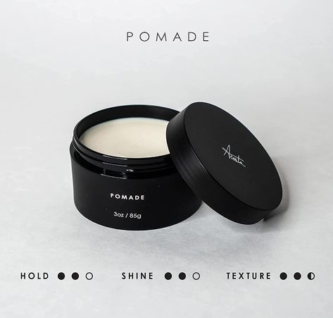 Hair Pomade For Men by Forte Series | Medium Flexible Hold, Low Shine Mens Hair Pomade | Water Based Pomade for Men for Slicked Back Hairstyles, For Medium/Thick Hair, Non-Greasy, (3 oz). Hairstyles For Medium Thick Hair, Pomade Hairstyle Men, Slicked Back Hairstyles, Fat Face Haircuts, Alex Costa, Mens Pomade, Pomade Style, Thick Hair Styles Medium, Hair Pomade