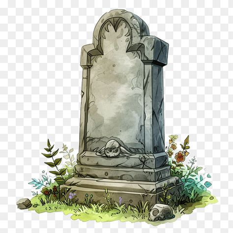 Stone gravestone clipart Grave Stone Illustration, Headstone Painting, Tombstone Tattoo Design, Blank Gravestone, Tomb Stone Drawing, Grave Stone Drawing, Blank Tombstone, Tomb Stone Design, Grave Stone Tattoo