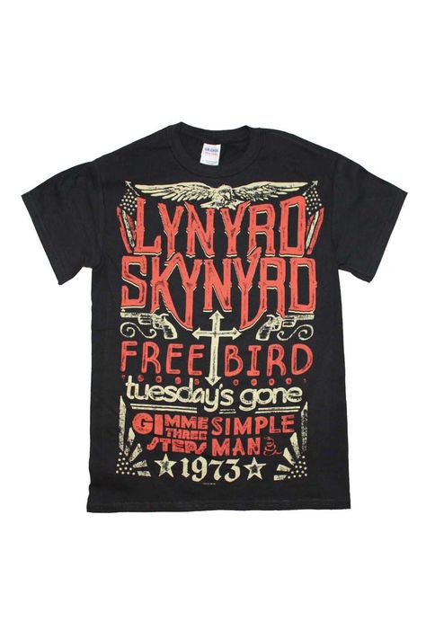 Lynard Skynard Shirt, Lynyrd Skynyrd, I'm With The Band, Band Tees, Fashion Games, Tank Shirt, Tank Top Shirt, Classic T Shirts, Hoodie Shirt