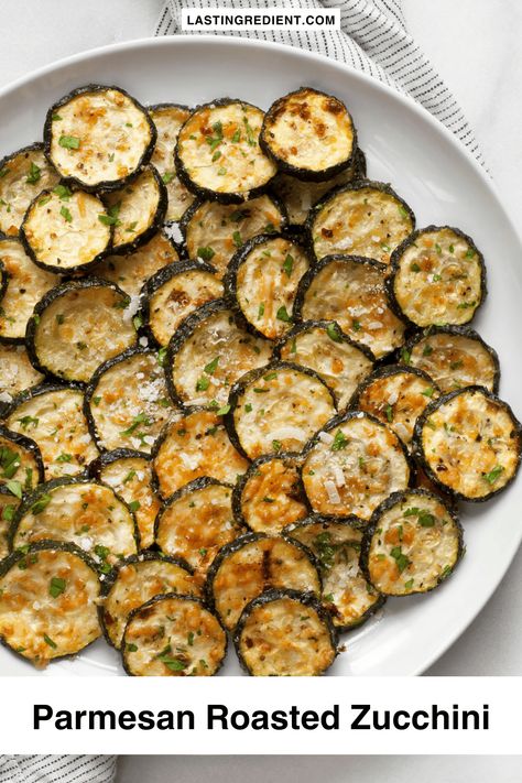 Parmesan Roasted Zucchini Parmesan Roasted Zucchini, Roasted Zucchini Recipes, Sliced Zucchini, Fresh Tomato Pasta, Roasted Zucchini, Roast Zucchini, Zucchini Recipe, Zucchini Slice, Shredded Zucchini