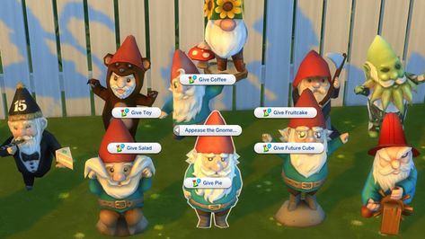 Sims Gnomes, Sims Gnome Guide, Sims 4 Gnome Guide, Sims 4 Gnomes, Werewolf Games, Gnome Images, Sims 4 Cheats, Wolf Images, High Ground