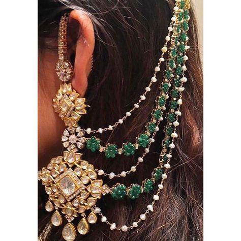 Bridal Jewellery Earrings, Indian Jewelry Earrings, Indian Bridal Jewelry Sets, Bridal Jewellery Design, Antique Jewellery Designs, Jewelry Set Design, Bridal Accessories Jewelry, Indian Jewellery Design Earrings, Bridal Fashion Jewelry