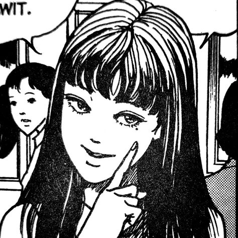 tomie kawakami icon, don't reupload Junji Ito Collection, Tomie Kawakami, Orihime Bleach, Arte Indie, Japanese Horror, Junji Ito, Gothic Anime, Dark Art Illustrations, Manga Icons