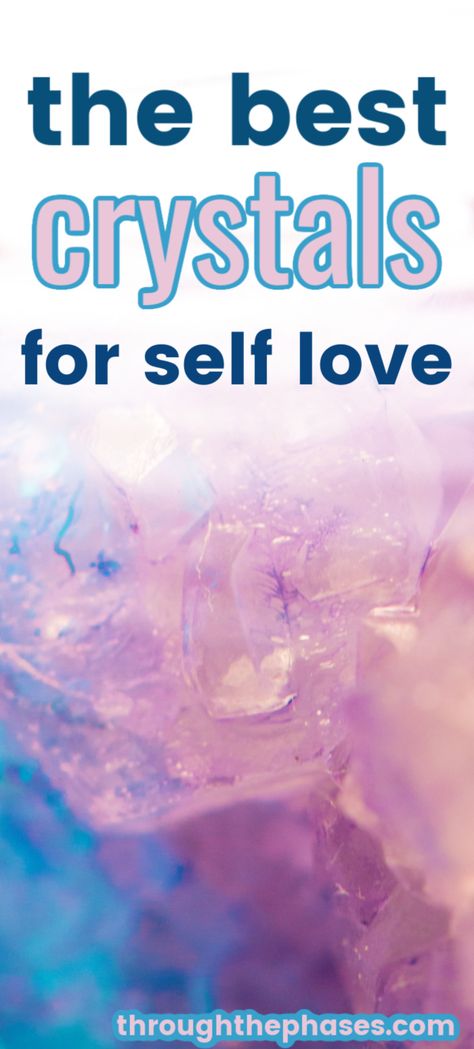 The best crystals for self love: these healing stones are essential for your self love practice! Learn the meanings of self love crystals and how to use them in your routine for better compassion and forgiveness towards yourself! #selflove #healingcrystals #heartchakracrystals Stones For Self Love, Crystals For Self Love And Healing, Self Love Jewelry, Self Love Crystals, Crystals For Self Love, Self Love And Care, Crystal Ideas, Crystals For Love, Best Healing Crystals