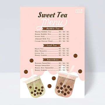 food,flyer,propaganda,bubble tea,milk tea,milk,ice,menu,drink,new product Boba Drink Menu Design, Milktea Menu Design, Menu Boba Drink, Boba Menu Design, Milktea Logo Design Ideas, Tea Shop Menu Design, Milk Tea Menu, Boba Branding, Boba Menu