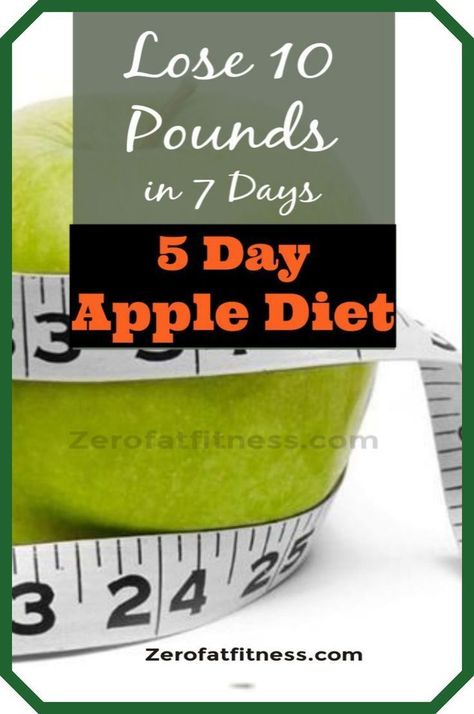 Diet To Lose 10 Pounds, Apple Diet, Very Low Calorie Diet, Fat Loss Foods, Lose 10 Pounds, Fat Loss Diet, Help Losing Weight, Losing 10 Pounds, How To Eat Less