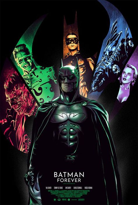 Batman Forever, Batman Forever Poster, Batman And Robin Poster, The Batman Poster 2022, Forever Movie, Batman Beyond Poster, Batman Movie Posters, Batman Returns 1992, Batman Film