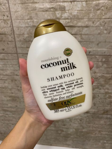 Coconut Milk Shampoo, Egg White Protein, Coconut Scent, Luxurious Hair, Products Photography, Beauty Products Photography, Dynamic Duo, Shampoo Conditioner, Free Hair