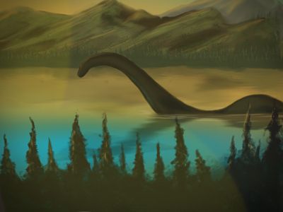 Nessie Aesthetic, Cryptid Pictures, Nessie Art, Cryptid Creatures, The Loch Ness Monster, Myths & Monsters, Beast Creature, Water Nymphs, Horror Monsters