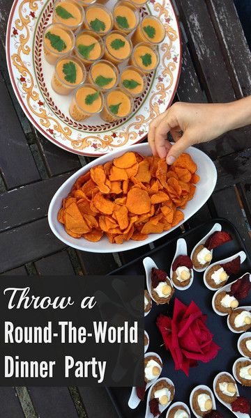 International Food Party, Desserts From Spain, Food From Around The World, Progressive Dinner, Potluck Dinner, Around The World Food, Flan Recipe, Dinner Party Themes, Dinner Party Menu