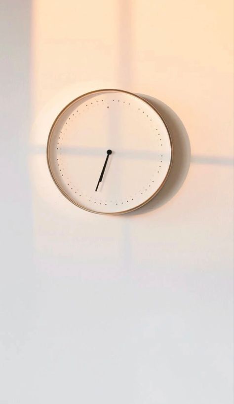 White Clock, Minimalist Wall Clocks, White Clocks, White Wall, White Walls, Wall Clock, Clock, Wall, White