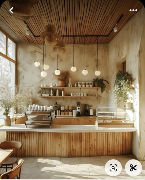 Cafe Shops Interior Design, Local Coffee Shop Ideas, Cafe And Bakery Aesthetic, Holistic Coffee Shop, Stylish Cafe Interior, Aesthetic Shops Interior, Small Cafe Aesthetic Interior Design, Bars Interior Design, Tulum Coffee Shop