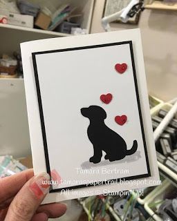 Stampin Up Happy Tails Sympathy Cards, Stampin Up Loss Of Pet Cards, Stampin Up Happy Tails Cards, Pet Cards Handmade, Dog Cards Handmade Simple, Cards With Dogs Handmade, Stampin Up Dog Sympathy Card, Stampin Up Pet Sympathy Cards, Stampin Up Happy Tails