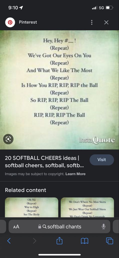 Baseball Cheers And Chants, Softball Chants For Batters, Softball Chants And Cheers, Softball Chants For Dugout, Softball Cheers And Chants, Baseball Chants, Softball Chants, Cheers And Chants, Softball Cheers