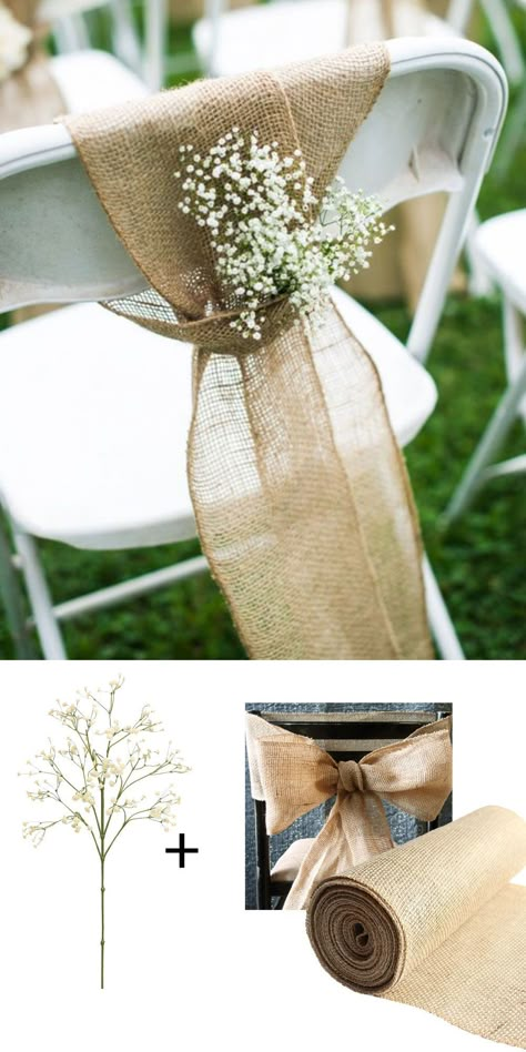 Cheap Backyard Wedding, Rustic Wedding Decorations, Hairstyles Hoco, Hoco Hairstyles, Rustic Wedding Diy, Wedding Chair, Wedding Chairs, Hoco Hair, Wedding Table Centerpieces