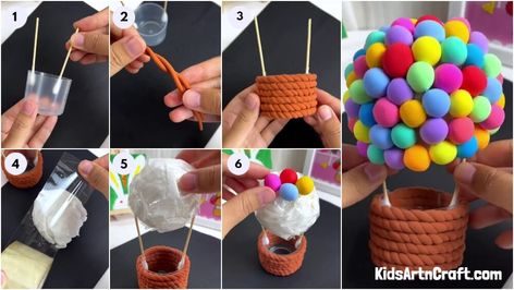 Hot Air Balloon Craft For Kids, Clay Art For Kids, Competitions For Kids, Diy Hot Air Balloons, Hot Air Balloon Craft, Balloon Words, Clay Crafts For Kids, Balloon Crafts, World Crafts