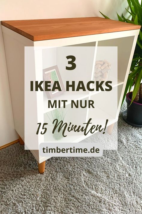 Diese einfachen und schnellen IKEA Hacks musst du gesehen haben! #ikeahack #ikeaupcycling #diy #diyproject #homedecor #deko #upcycling #creative #cozy Ikea Hacks Bad, Ikea Living Room Hacks, Ikea Upcycling, Ikea Rack, Ikea Billy Hack, Ikea Hacks Ideas, Living Room Hacks, Best Ikea Hacks, Ikea Desk Hack