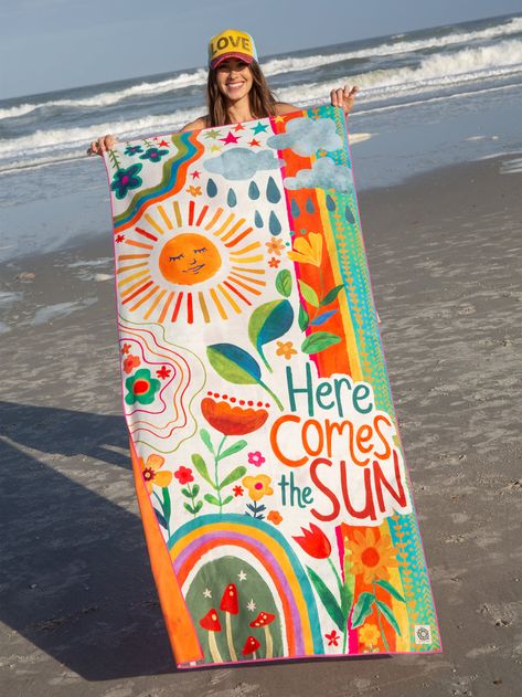 Microfiber Towel – Natural Life Boho Tent, Backpack Beach Chair, Boho Car Accessories, Hair Accessories Boho, Beach Color, Lay On, Here Comes The Sun, Sun Beach, Summer Home Decor