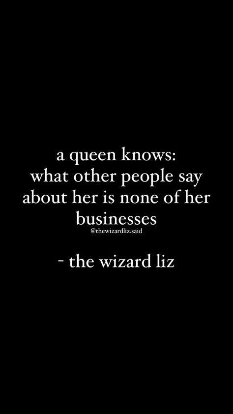 Wizard Liz Quotes For Bio, Maneater Aesthetic Quotes, Mindset Quotes Wizard Liz, Quotes Aesthetic Baddie, Celebrity Quotes Aesthetic, Wizardliz Quotes, Manifestation Quotes Aesthetic, Queen Quotes Sassy, Thewizardliz Quotes