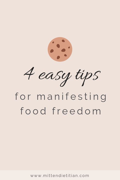 Improve Body Image, Stop Obsessing, Food Freedom, Freedom Quotes, Anti Dieting, My Fitness Pal, Food Rules, Eating Tips, Intuitive Eating