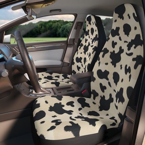 Excited to share this item from my #etsy shop: Cow Skin Print Southwestern Style Car Seat Covers, Cow Skin Seat Covers for vehicle, Boho car interior decor seat cover , father's day gift #blue #bohocaraccessories #carseatcover #frontseatcovers #carseatcoverset #cardecorcute #vehicleseatcover #trendycarseat #indiecarseat Cute Car Seat Covers, Aesthetic Car Accessories, Western Car, Hippie Car, Car Chair, Cowgirl Accessories, Car Accessories For Women, Aesthetic Accessories, Car Things