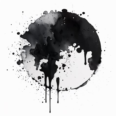 Black watercolor #brushprocreate #brushesillustrator #photoshopbrushes #vectorbrushes #brushesinstagram #facebookbrushes #brushesdownload #brushesfree Ink Splotch Tattoo, Ink Splatter Art, Splash Tattoo, Water Clipart, Rorschach Inkblot, Ink Texture, Brush Effect, Creative Powerpoint Presentations, Abstract Tattoo Designs