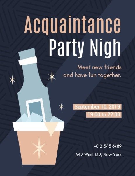 Acquaintance Party, Design Layouts, Graphic Ideas, Design Themes, Design Maker, Meeting New Friends, Program Template, Poster Invitation, Free Templates