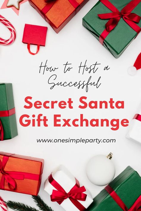 Planning a Secret Santa Gift Exchange this holiday season? Check out these tips to hosting a festive and fun Secret Santa Gift Exchange. Complete with the dos and don'ts to making sure all participants have a great time! #secretsantagiftexchange #secretsantagiftexchangegame #secretsantagiftexchangeideas Christmas Party Gift Exchange Ideas, Winter Party Treats, Party Games For Birthday, Christian Christmas Traditions, Kids Christmas Parties, Games For Birthday Parties, Kids Gift Exchange, Christmas Gift Exchange Party, Christmas Routines