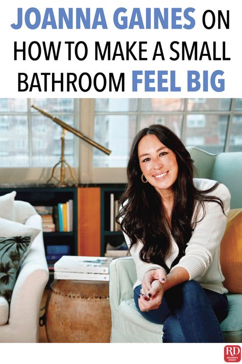 Magnolia Homes Bathroom, Joanna Gaines Bathroom Ideas, Small Bathroom Feel Bigger, Bathroom Joanna Gaines, Joanna Gaines Bathroom, Magnolia Bathroom, Joanne Gaines, Home Remodeling Exterior, Cheap Dorm Decor