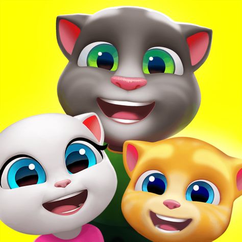 ‎Mi Talking Tom: Amigos en App Store Bus Sekolah, Talking Tom Cat, My Talking Tom, Cool Games To Play, Talking Tom, Virtual Pet, Animal Games, Mini Games, Zulu