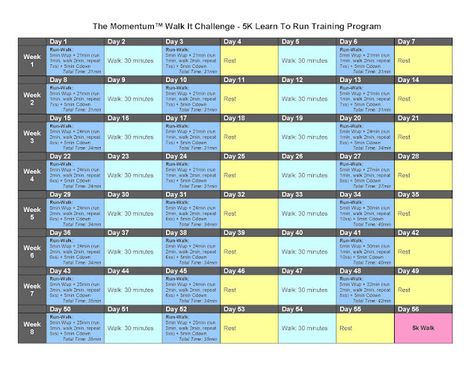 Living a Changed Life: Exercise Walk Challenge, 5k Training Plan, First 5k, Walking Challenge, Couch To 5k, 5k Training, Learn To Run, Banana Ice Cream, Training Plan