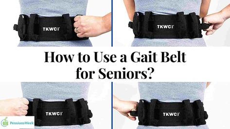 How to Use a Gait Belt Gi Belt Display, Tool Belts For Crawling, Versatile Bags With Removable Belt For On-the-go, Gait Belt, Insulin Pump Belt, Mobility Aids, Senior Care, Safety First, Like A Pro