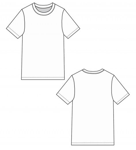 PDF T-shirt Pattern - Etsy T Shirt Sewing, T Shirt Sewing Pattern, Shirt Sewing, Hoodie Drawing, T Shirt Pattern, Shirt Sewing Pattern, Puff And Pass, Tshirt Pattern, Shirt Pattern