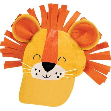 Pesach Seder, Safari Animals Birthday, Lion Hat, Lion Plush, Crazy Hat, Wild Birthday Party, Jungle Theme Parties, Classroom Hacks, Crazy Hat Day