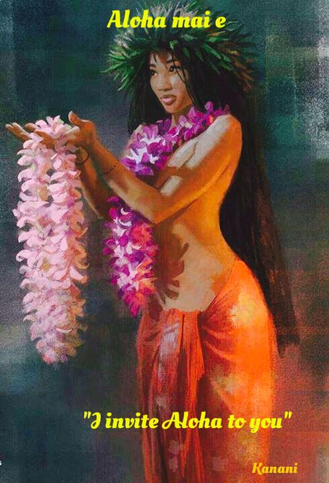 Hawaiian saying Hawaiian Woman Drawing, Hawaiian Proverbs, Moana Art, Hawaiian Life, Polynesian Dance, Hawaiian Woman, Art Healing, Hawaiian Dancers, Polynesian Art