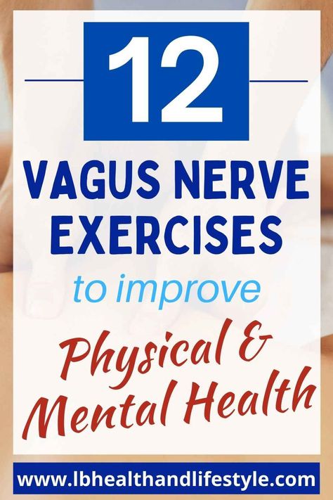 Nerve Exercises, Nervus Vagus, Nerve Health, Tracker Free, Parasympathetic Nervous System, Natural Sleep Remedies, Vagus Nerve, Natural Cough Remedies, Nerve Pain