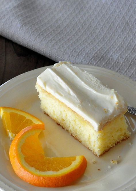 Fresh Orange Cake, Orange Juice Cake, Orange Pie, Fresh Squeezed Orange Juice, Everyday Cakes, Orange Cream Cheese, Cream Cheese Frosting Cake, Cake Mix Ingredients, Squeezed Orange Juice