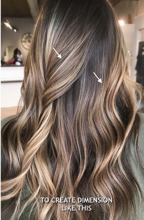 Rayos En El Cabello Oscuro, Full Head Highlights Brown Hair, Shadow Roots Hair Brunette, Darker Balayage, Root Melt Brunette To Blonde, Shadow Roots Hair, Baseball Funny, Long Sleek Hair, Brown To Blonde Balayage