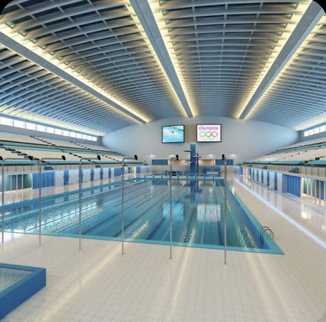 Purification Of Water, Olympic Pool, Sport Swimming, Swimming Pictures, School Building Design, Swimming Pool Architecture, Swimming Pool House, Public Space Design, Cool Swimming Pools