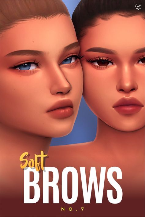 Eyebrow Set NO7 | Patreon Sims4 Preset, Sims4 Cc Skin Details, Cc Skin, Sims Lookbook, Ts4 Mods, Sims 4 Cc Eyes, Sims 4 Cas Mods, The Sims 4 Skin, Body Details