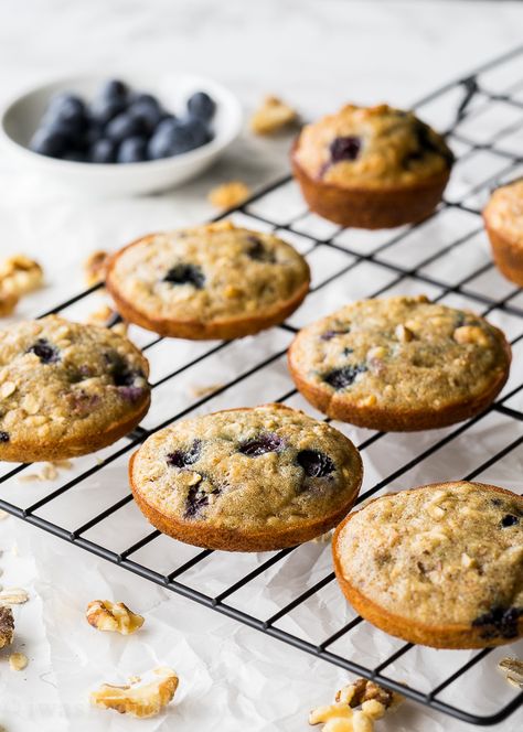 Muffin Top Muffins, Muffin Top Pan Recipes, Muffin Top Recipe, Muffin Tops Recipe, Muffin Top Recipes, Blueberry Muffin Topping, Walnut Oatmeal, Oatmeal Muffin, Muffin Top Pan