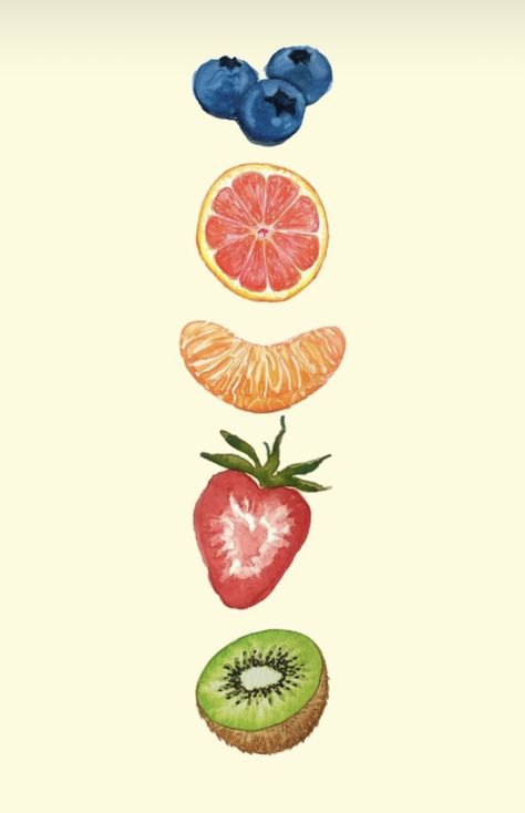 Fruit Background, Whats Wallpaper, S Wallpaper, Strawberry Kiwi, Fruit Wallpaper, Keramik Design, Phone Wallpaper Patterns, Cute Patterns Wallpaper, Art Collage Wall