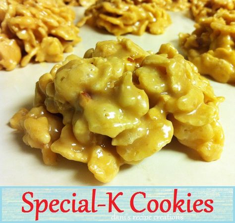 Special K Dessert, Special K Treats, Special K Cookies, Special K Recipes, Cereal Mixes, Cooking Bacon In The Oven, Cornflakes Cookies, Chipotle Marinade, Oven Bacon