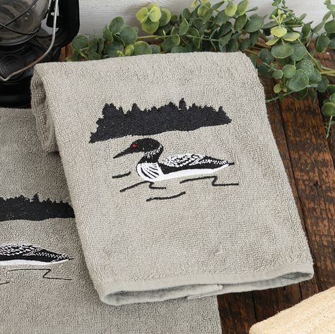 Loon Lake Hand Towel