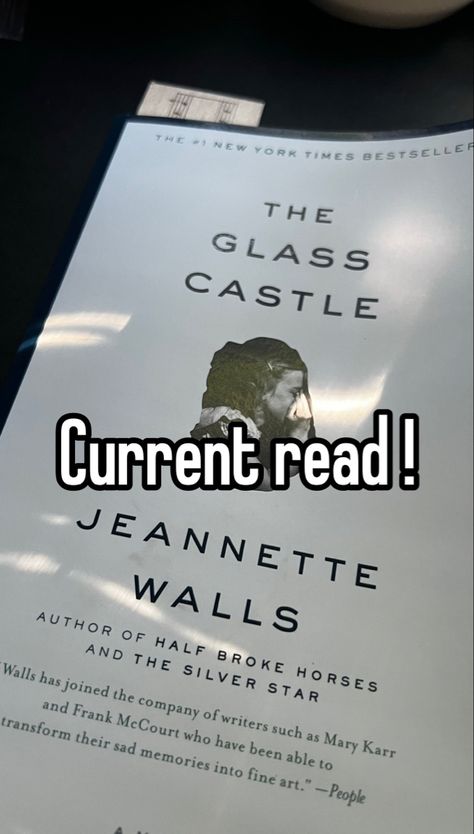 Glass Castle Book, The Glass Castle Book, The Glass Castle, Glass Castle, Girl Reading, The Glass, Castle, Books, Glass