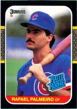 1987 Donruss #43 Rafael Palmeiro Front Cub Sport, Ryne Sandberg, Baseball Cards For Sale, Rangers Baseball, Chicago Cubs Baseball, Cubs Baseball, Chicago Sports, Baseball Trading Cards, Baseball Card